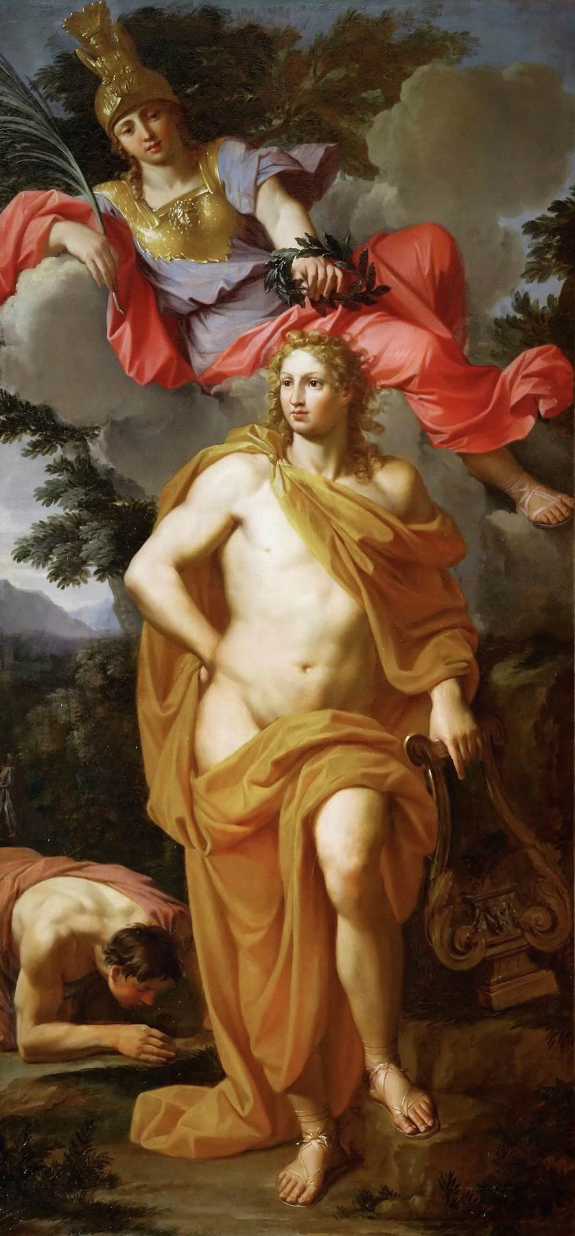 Apollo incoronato da Minerva - Musée du Louvre, Paris